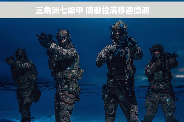 三角洲七级甲 防御拉满移速微调