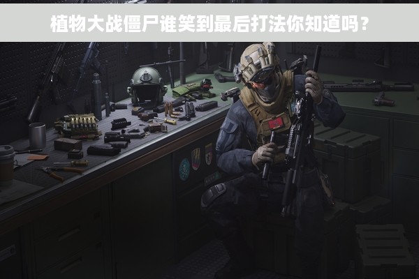 植物大战僵尸谁笑到最后打法你知道吗？