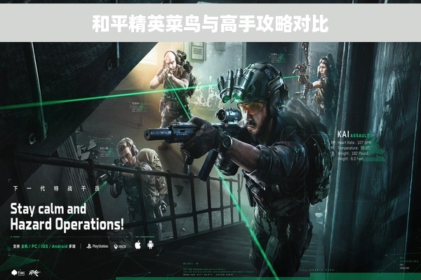 和平精英菜鸟与高手攻略对比