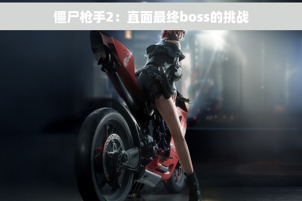 僵尸枪手2：直面最终boss的挑战