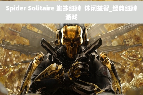 Spider Solitaire 蜘蛛纸牌  休闲益智_经典纸牌游戏