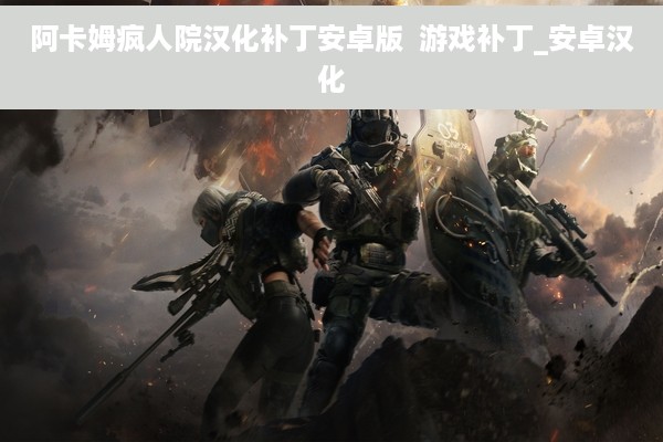 阿卡姆疯人院汉化补丁安卓版  游戏补丁_安卓汉化