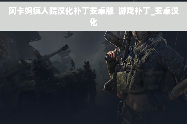 阿卡姆疯人院汉化补丁安卓版  游戏补丁_安卓汉化