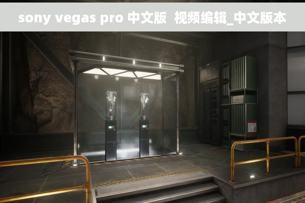 sony vegas pro 中文版  视频编辑_中文版本