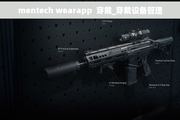 mentech wearapp  穿戴_穿戴设备管理
