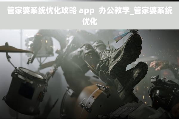 管家婆系统优化攻略 app  办公教学_管家婆系统优化